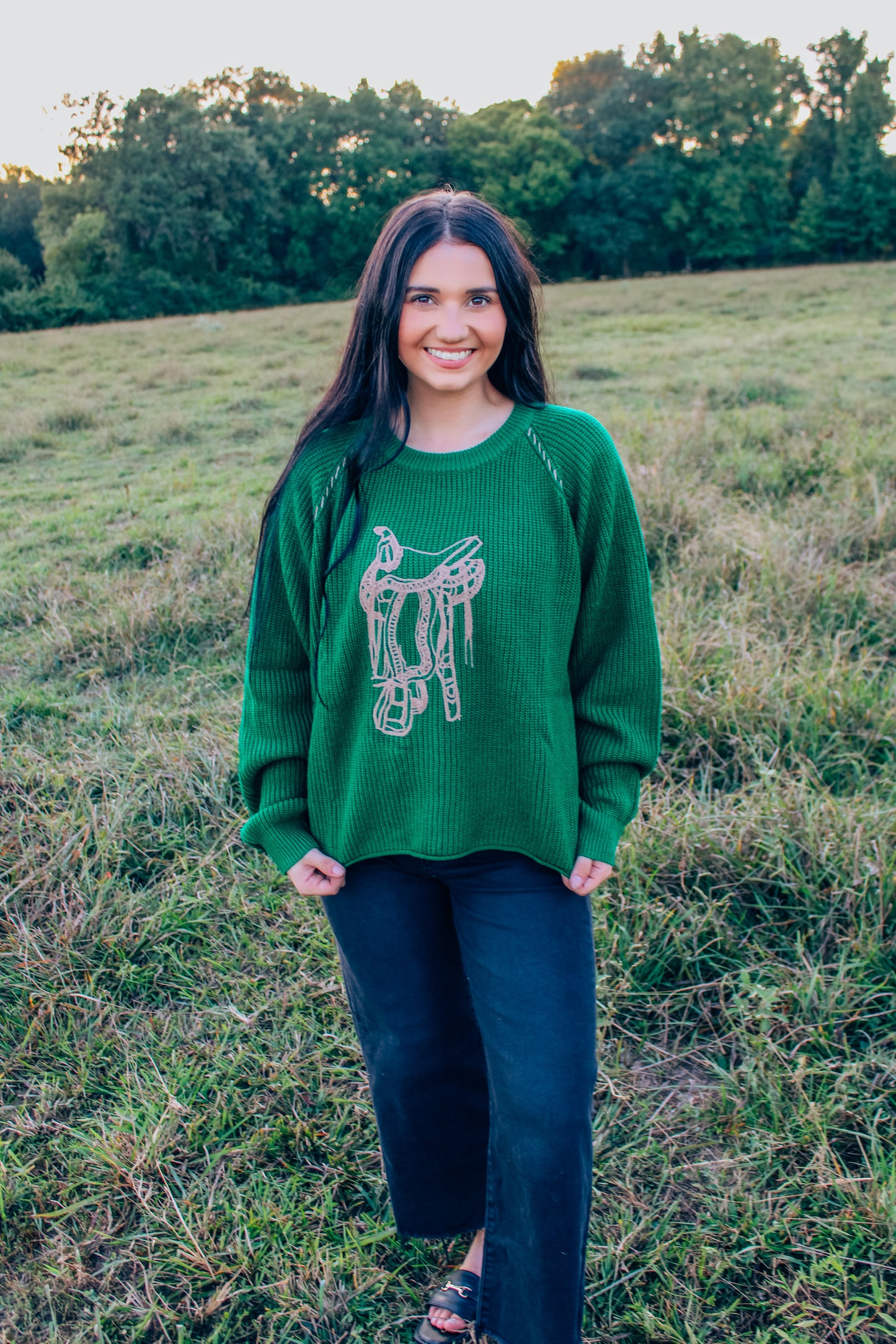 The Saddle Sweater