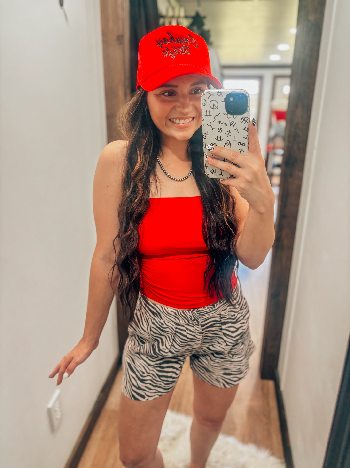 The Danelle Tube Top- Red