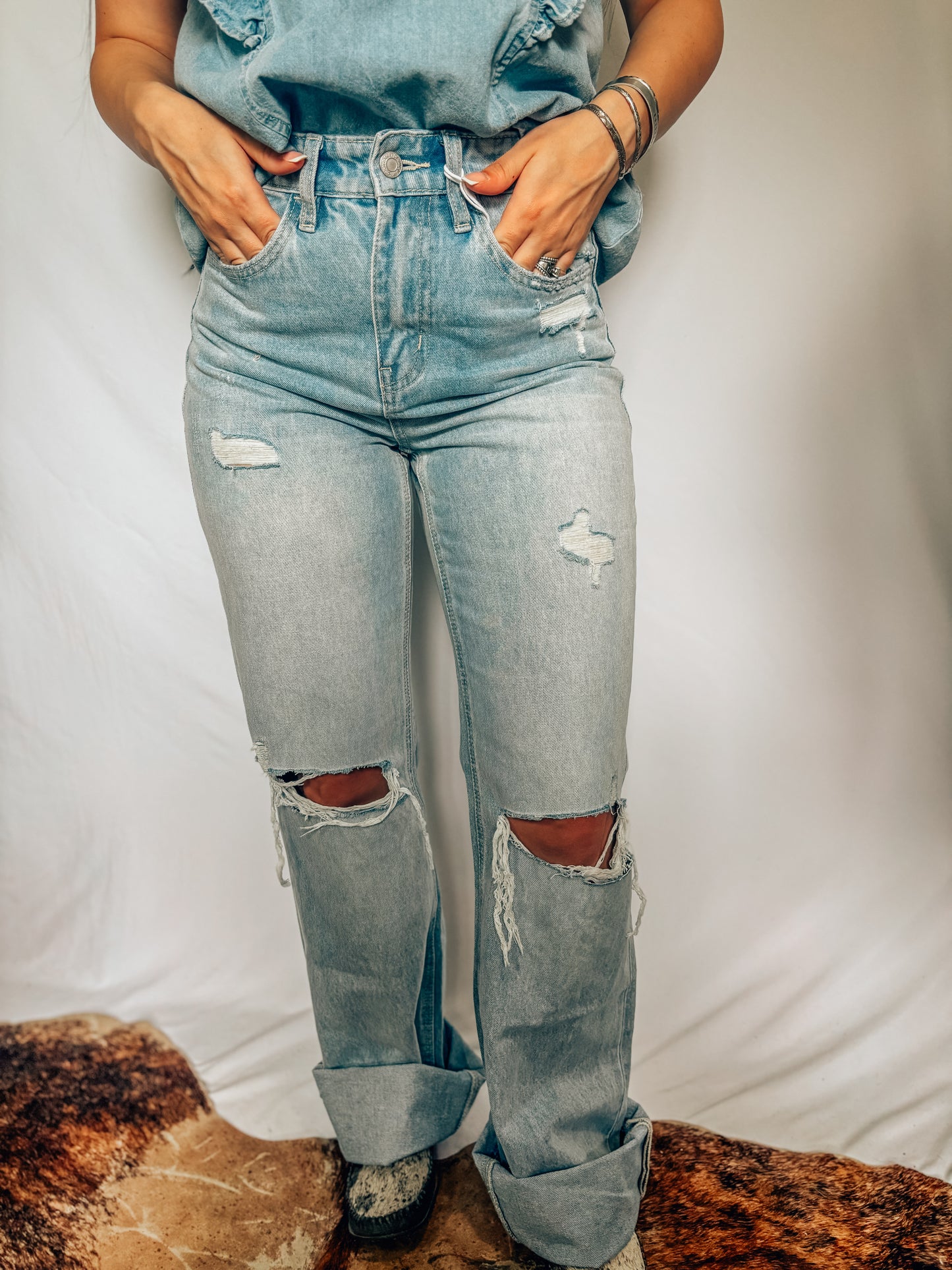 The True Blue Jeans