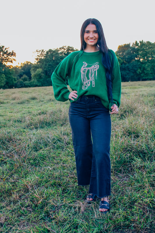 The Saddle Sweater