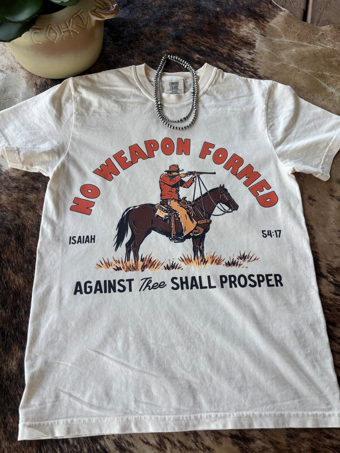 No Weapon Formed Tee