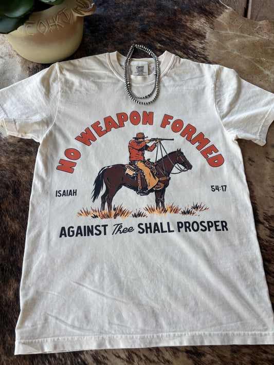 No Weapon Formed Tee