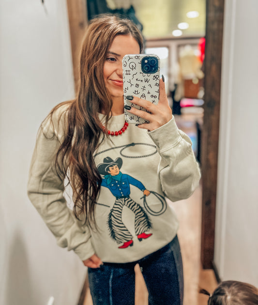 The Funky Cowboy Crewneck