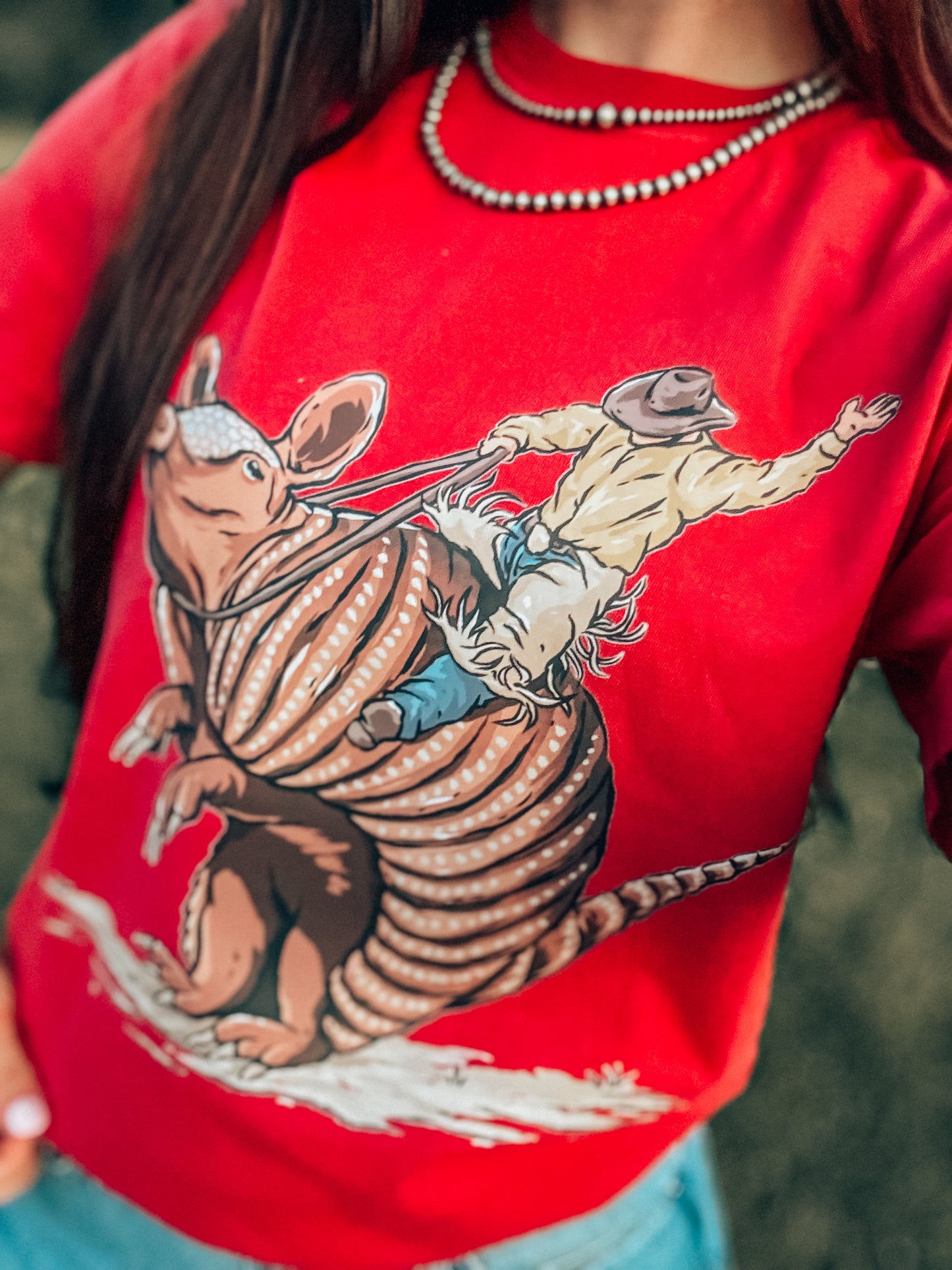 Cowboy Armadillo Tee