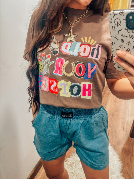 Hold Your Horses Tee