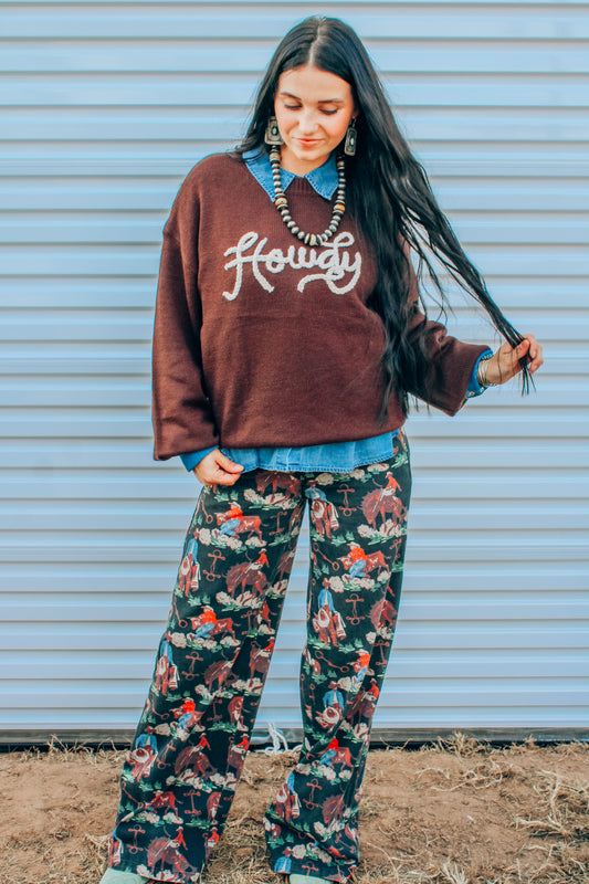 Howdy Sweater