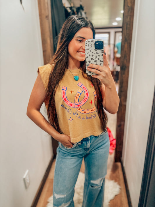 Luck is in the Curves Tank