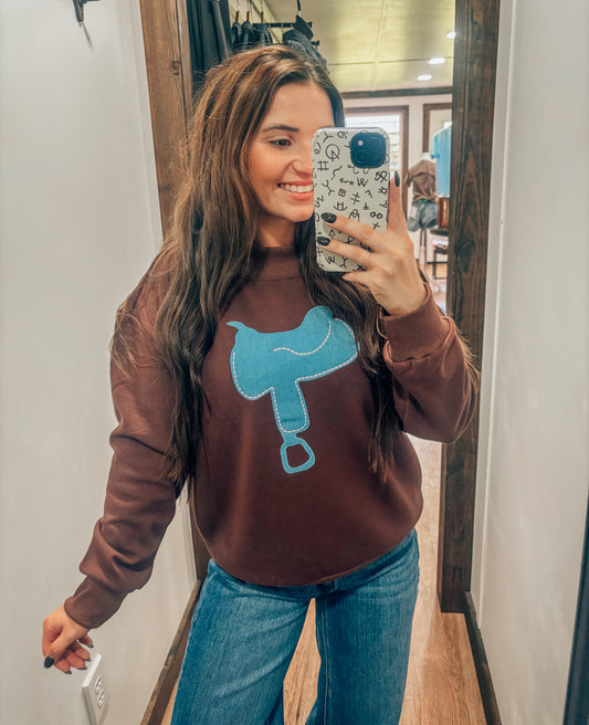 The Saddle Crewneck