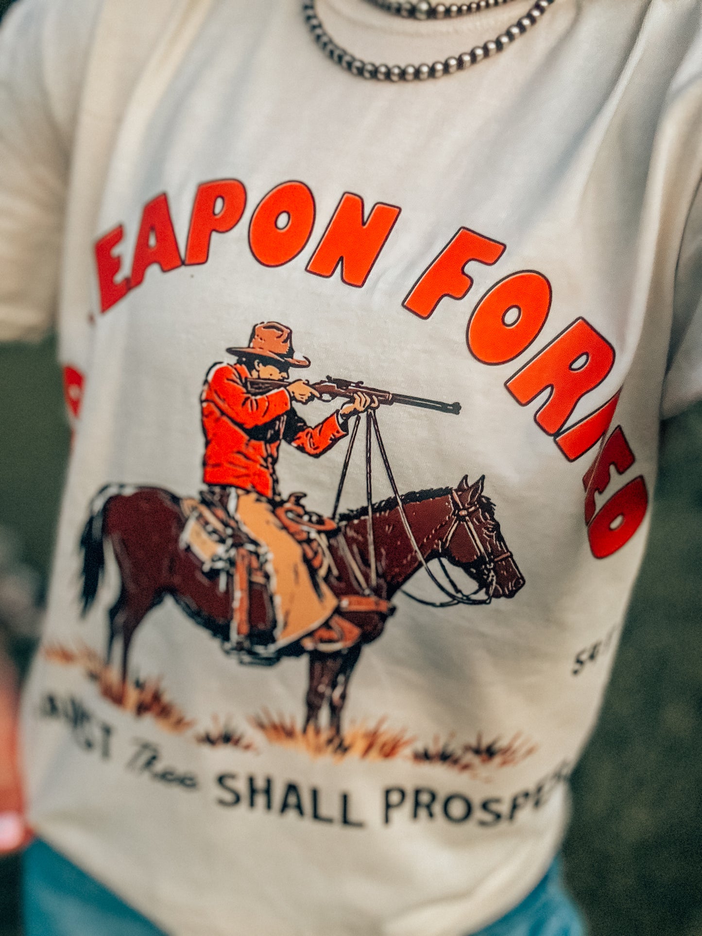 No Weapon Formed Tee